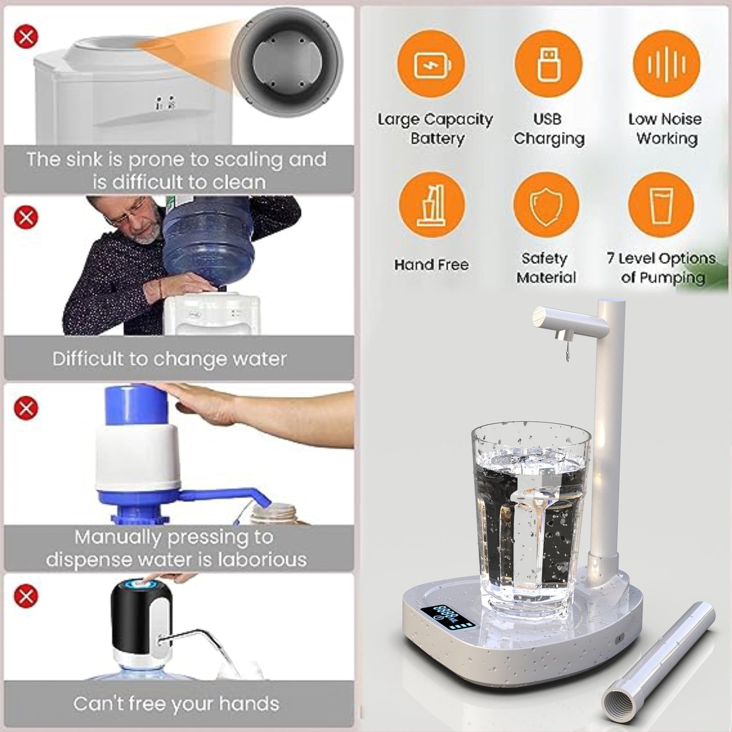 Water Dispenser Extension