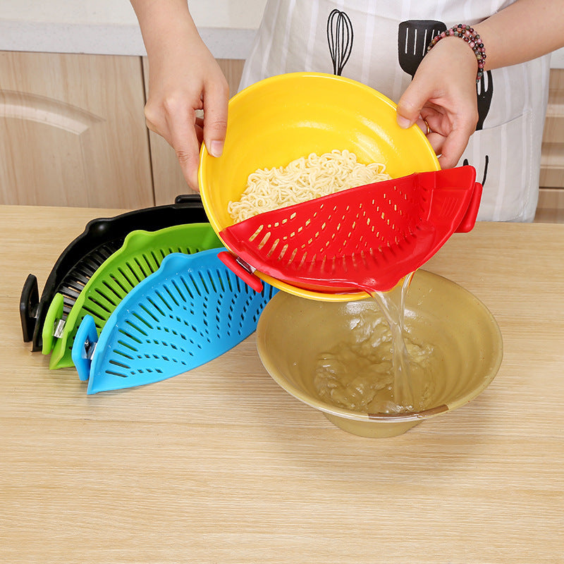 Water Filter Noodle Leak-proof Drainer For Kitchen