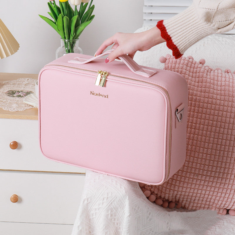 Smart LED Cosmetic Bag With Mirror