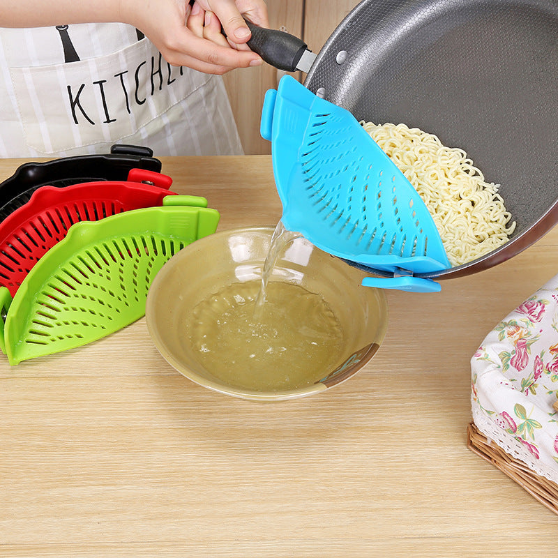 Water Filter Noodle Leak-proof Drainer For Kitchen