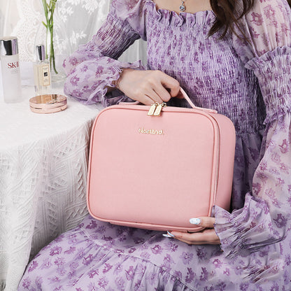 Smart LED Cosmetic Bag With Mirror