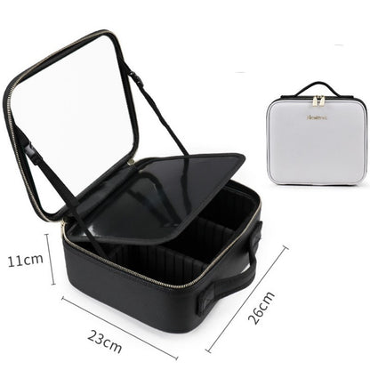 Smart LED Cosmetic Bag With Mirror