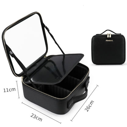 Smart LED Cosmetic Bag With Mirror
