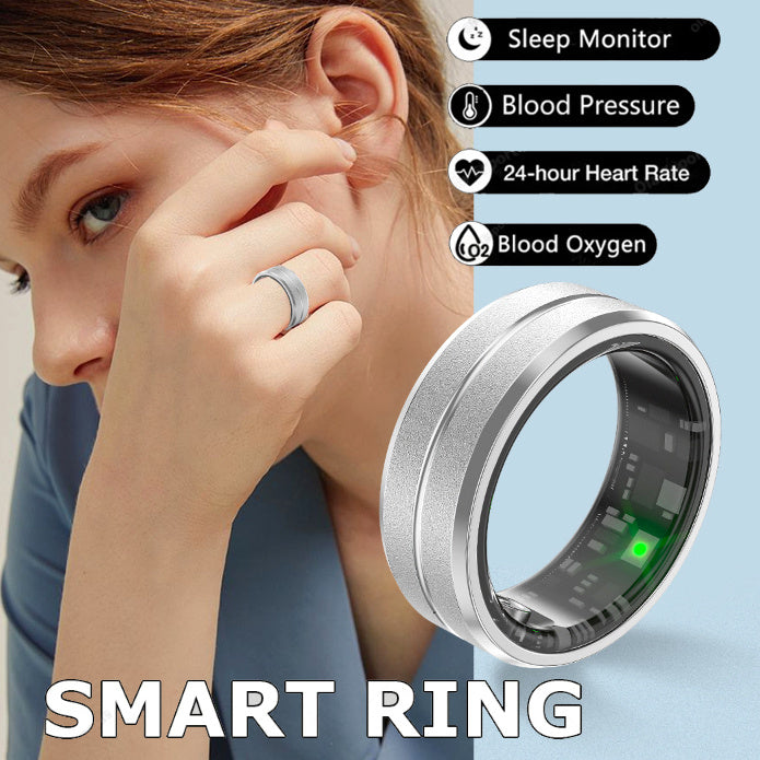 Smart Ring For Heart Rate Blood Oxygen Monitoring